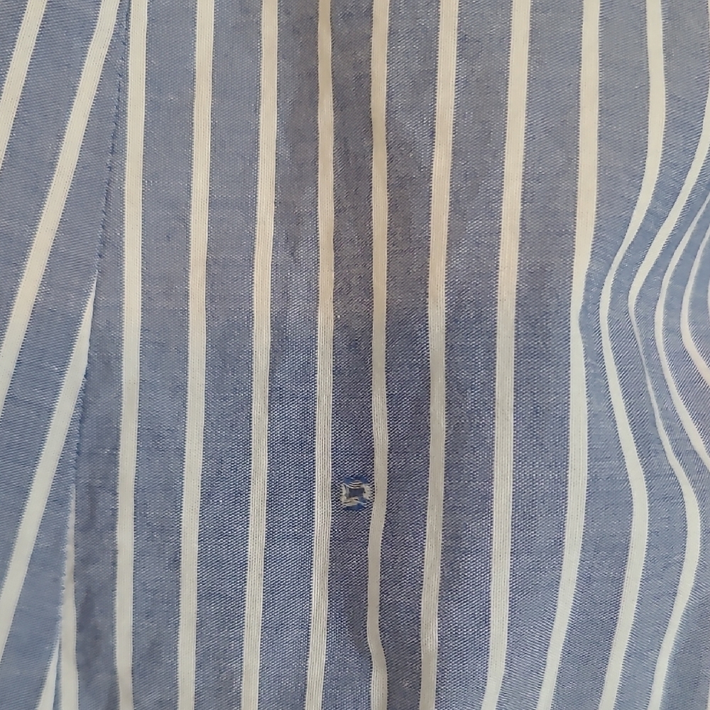 Striped Blue Sundress - Picture 4 of 5